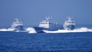 6 Chinese Warships Detected Near Taiwan! Naval Tension Escalates as Beijing Steps Up Sea Patrols