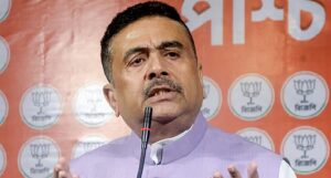 Chaos in Nandigram: BJP Protests at TMC Candidate’s Doorstep; Suvendu Joins Supporters with ‘Khol’