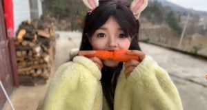 Sculpting with Teeth! Meet Chen Qin, the Chinese Woman Turning Carrots into Art