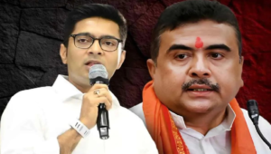 Major Blow to TMC in Nandigram! 11 Leaders Join BJP as Suvendu Adhikari Leads Ram Navami Rally