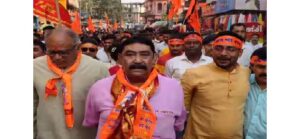 Anubrata Mondal’s Saffron Surge! After Ram Navami, TMC Strongman Leads Hanuman Jayanti Rally