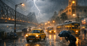 Unseasonal Deluge in Bengal: Low-Pressure Trough Triggers Heavy Rain; Will it Spoil the Weekend?