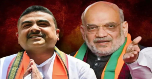 Saffron Surge in Kolkata! Amit Shah Arrives for High-Voltage Nomination Parade in Mamata’s Fortress