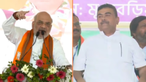 From Hazra to Alipore: Shah Leads Massive Roadshow for Suvendu; Battle for Mamata’s Bastion Heat Up!