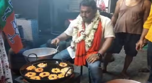 ‘Rasgulla Politics’ in Bengal, BJP Candidate Turns Confectioner Mid-Campaign!