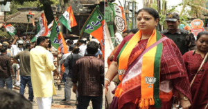 Attack on Priyanka Tibrewal! BJP Candidate Allegedly Heckled by TMC Workers in Entally